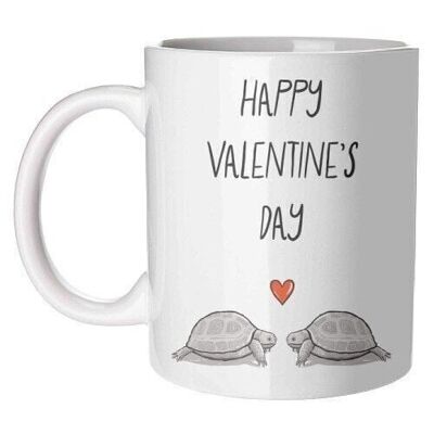 Tazas 'San Valentín Pareja Tortuga'