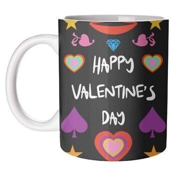 Tasses 'Symboles de la Saint-Valentin'