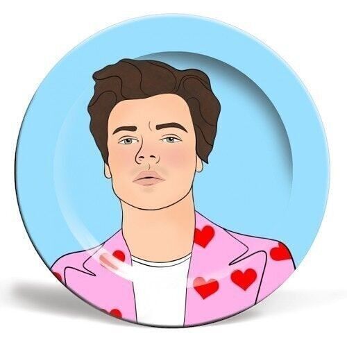 Plates 'Harry In Love' by Eloise Davey