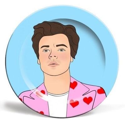 Plates 'Harry In Love' by Eloise Davey