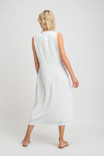 ROBE VERTE BLANCHE 3