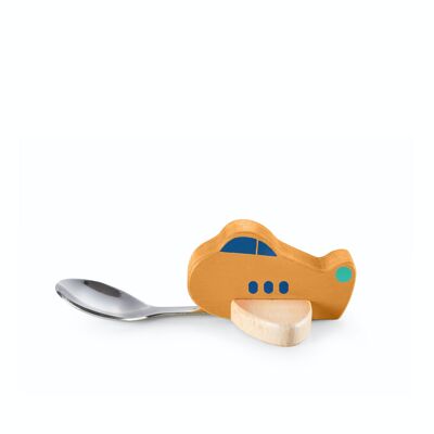 Kids Spoon | Rattle Yellow