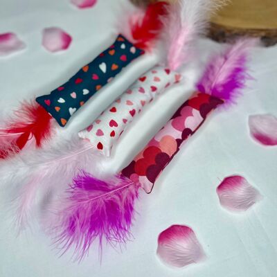 Cou-Stick Valentine's Day with catnip or valerian