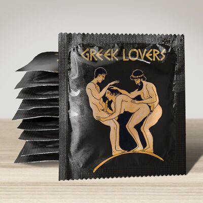 Preservativo: Grecia: Greek Lover nero 4