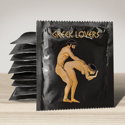 Condom: Greece: Greek Lover black 6