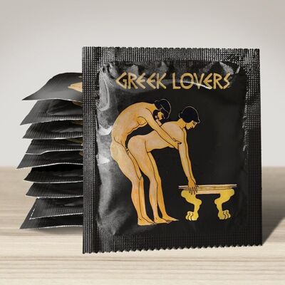 Condom: Greece: Greek Lover black 9