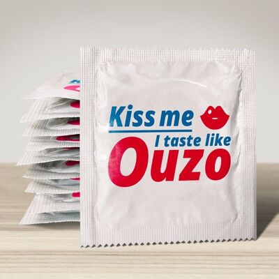 Préservatif: Greece: Kiss me i taste Ouzo