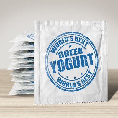 Preservativo: Grecia: yogurt greco