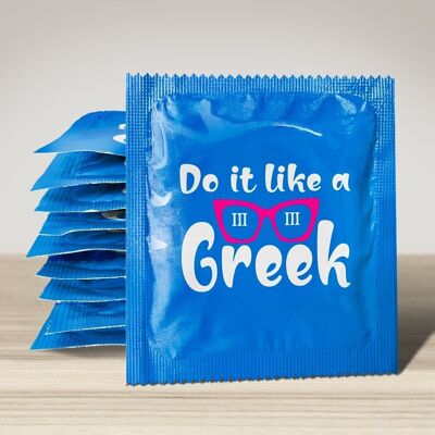 Preservativo: Grecia: fallo come un greco