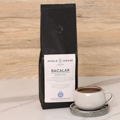 Bacalar 100% Arabica entkoffeinierter gemahlener Kaffee 250g