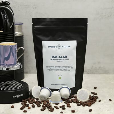 Dosettes de café 100 % arabica décaféiné Bacalar
