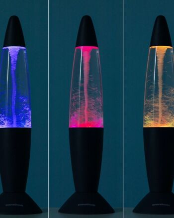 Lampe décorative Tornade - LED RGB mulitcolore automatique - Lava 9