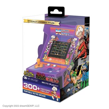 Mini borne d'arcade jeux rétro-gaming avec + de 300 jeux - Data East - Licence officielle 3