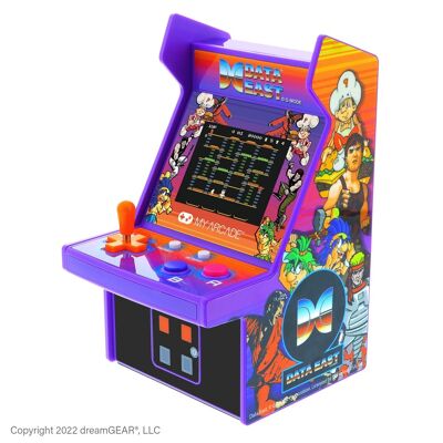Mini retro-gaming arcade machine with more than 300 games - Data East - Official license