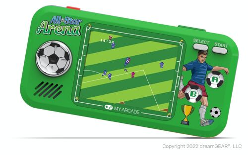 Console de poche arcade avec + de 300 jeux rétro-gaming - All Star Arena