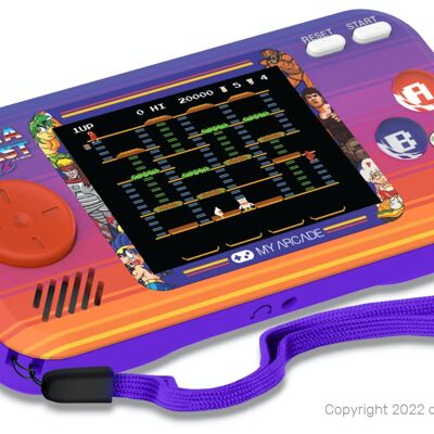 Handheld-Arcade-Konsole mit über 300 Retro-Gaming-Spielen – Data East