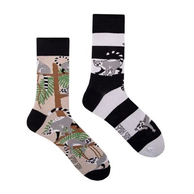Lässige Socken - Lemuren