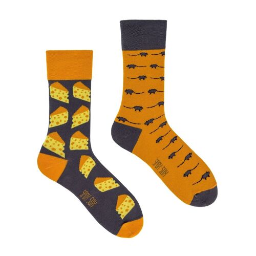 Casual socks - Mouse And Cheese