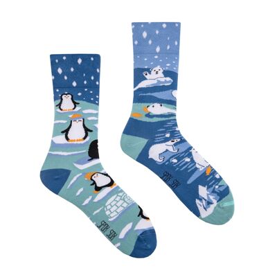 Freizeitsocken - Pinguine & Eisbären