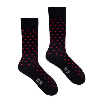 Dress socks - Red Dots (EU 44-46)