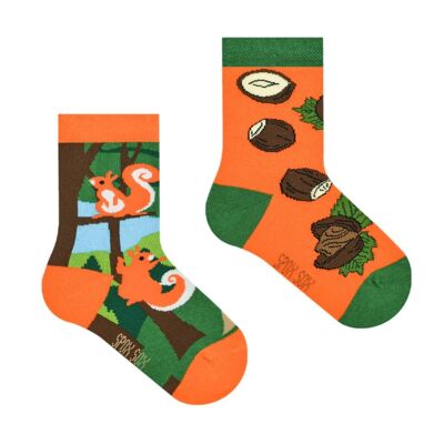 Casual socks - Squirrels - Kids
