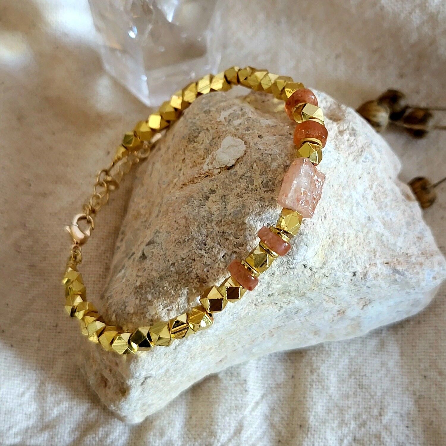 Bracciale Pierre de Soleil Or