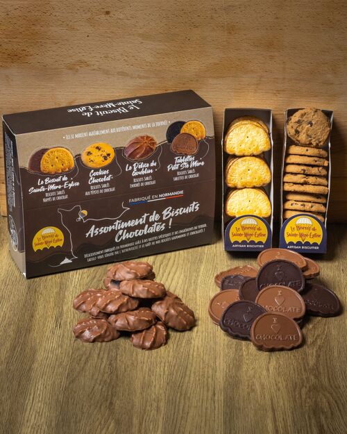 Assortiment de Biscuits chocolatés