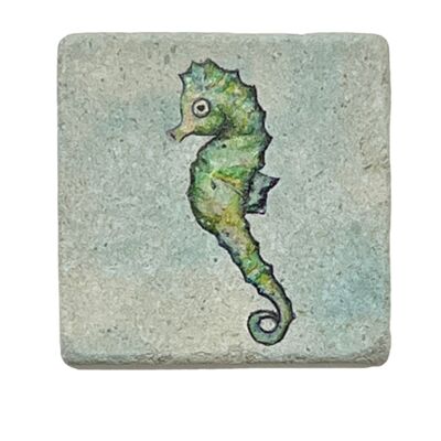 Magnet mini tile seahorse