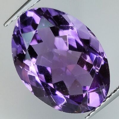 Amethyst oval cut 14x10mm 4pcs