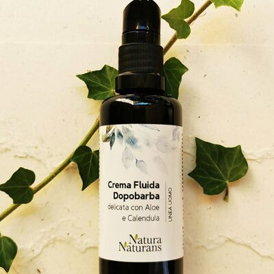 Aftershave Fluid Cream with Aloe and Calendula
