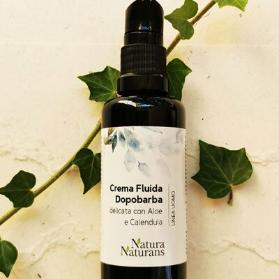 Crema Fluida Aftershave con Aloe y Caléndula