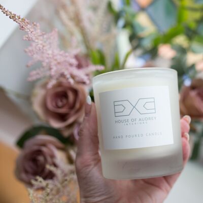 Hand-poured Candle - English Rose 30 CL