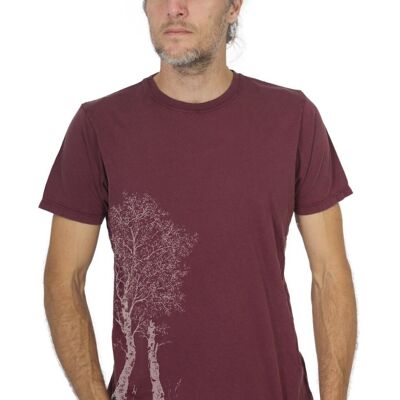 Fairwear Organic Shirt Men Stone Washed Red Birch