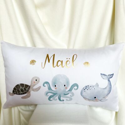 Coussin de la mer personnalisé