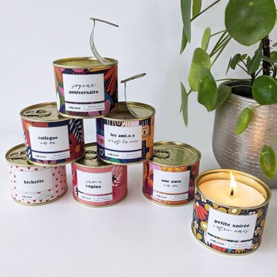 Pack of 70 special candles for friends/colleagues + 3 free tester candles