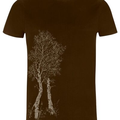 Fairwear Organic Shirt Men Dark Brown Birch