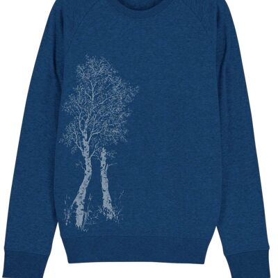 Fairwear Organic Sweater Men Denim Blue Birch
