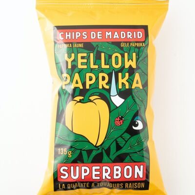 Yellow Paprika Crisps 135g