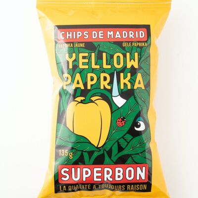 Chips Paprika Jaune 135g
