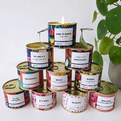 Pack of 100 successful mix candles + 3 free demo candles