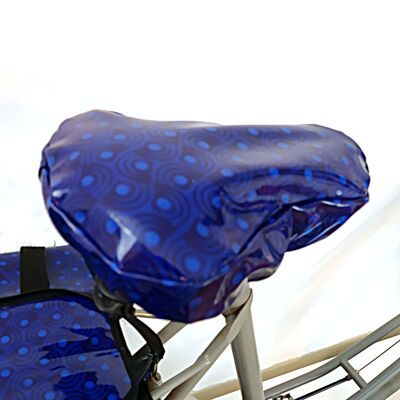 Saddle cover - blue