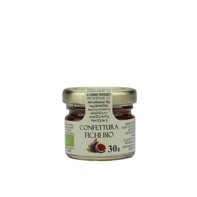 Organic fig jam, 30 gr