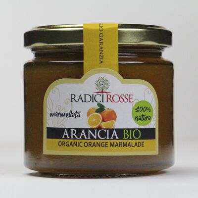 Organic orange marmalade, 240 gr