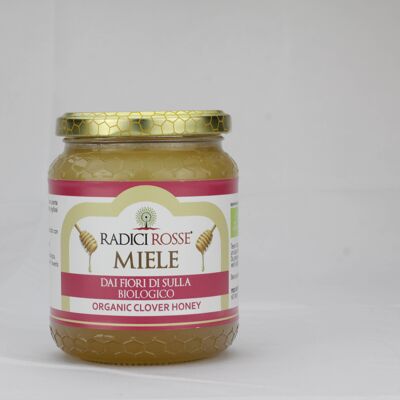 Organic honey of sulla flowers, 500 gr