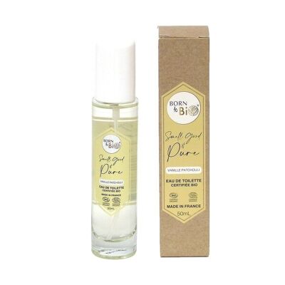 PATCHOULI VANILLA EAU DE TOILETTE - Certified Organic