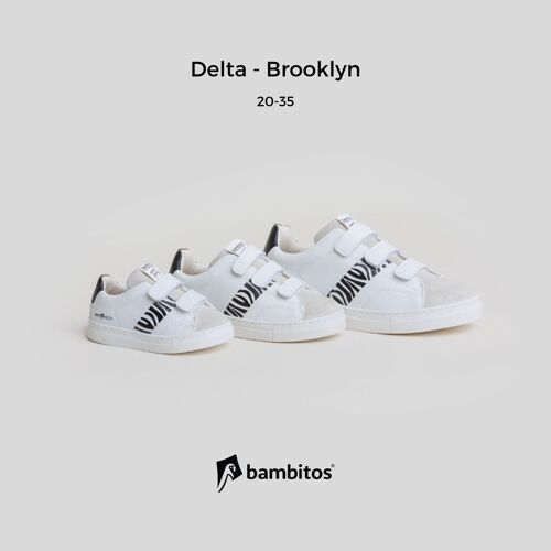 Delta - Brooklyn (casual sneakers with velcro straps)