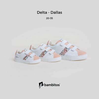 Delta - Dallas (casual sneakers with velcro straps)
