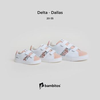 Delta - Dallas (baskets décontractées avec bandes velcro) 1