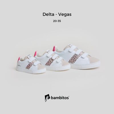 Delta - Vegas (baskets décontractées avec bandes velcro)