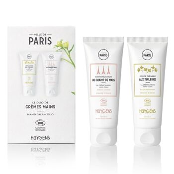 Le Duo de Crèmes Mains Bio Ville de Paris x Huygens 2